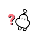 無表情のむー①（個別スタンプ：12）