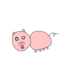 俺の絵スタンプ アニマル2（個別スタンプ：5）