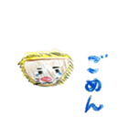 色鉛筆ひまわりライオン（個別スタンプ：16）