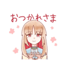 インナーカラーの双子（個別スタンプ：12）