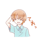 インナーカラーの双子（個別スタンプ：20）