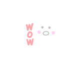 毎日使える！ふわりん（個別スタンプ：4）