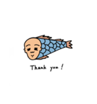 魚くん。（個別スタンプ：3）