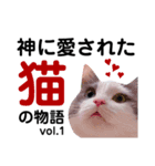 猫とエモーションしてみる？（個別スタンプ：4）
