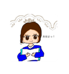 しほの顔スタンプ（個別スタンプ：3）