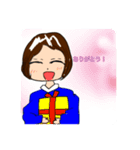 しほの顔スタンプ（個別スタンプ：9）
