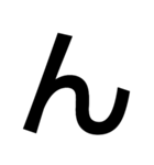 一文字会話（個別スタンプ：8）