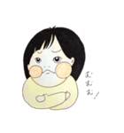 おんなのこ(夏バージョン)（個別スタンプ：16）