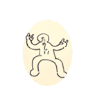 手描きかつ手抜き（個別スタンプ：6）
