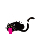 黒猫スタンプ ルル（個別スタンプ：5）