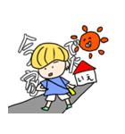 うっかり少女（個別スタンプ：6）