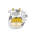 被り物の仲間たち（個別スタンプ：3）