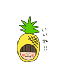 被り物の仲間たち（個別スタンプ：8）