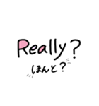 あいさつの英語（個別スタンプ：11）