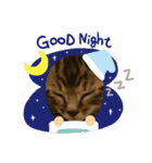 まゆと5匹のねこ3（個別スタンプ：2）