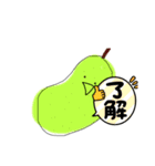 果物とおにぎり（個別スタンプ：3）
