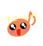 カラフル音符ちゃん♪（個別スタンプ：3）