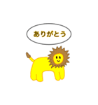 アニマルスタンプ セリフ入りバージョン（個別スタンプ：6）