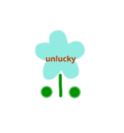 英語で気持ちを伝える お花（個別スタンプ：11）