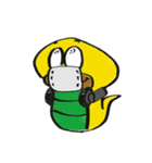 DJぶってるコブラ君(コメント無しver)（個別スタンプ：4）