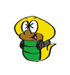 DJぶってるコブラ君(コメント無しver)（個別スタンプ：20）