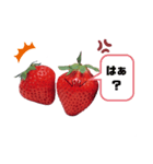 ため口のイチゴちゃん（個別スタンプ：1）
