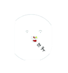 雪ダルマ٩( *˙0˙*)۶（個別スタンプ：3）