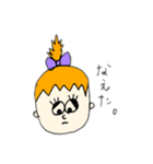 表情豊かなパイナップル（個別スタンプ：7）