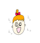 表情豊かなパイナップル（個別スタンプ：8）