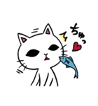 まったりしろねこ（個別スタンプ：12）