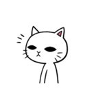 まったりしろねこ（個別スタンプ：28）