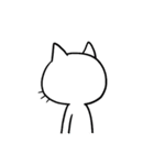 まったりしろねこ（個別スタンプ：29）
