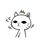 まったりしろねこ（個別スタンプ：30）