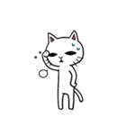まったりしろねこ（個別スタンプ：34）
