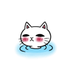 まったりしろねこ（個別スタンプ：35）