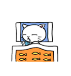 まったりしろねこ（個別スタンプ：39）