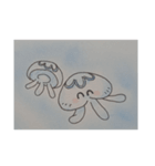 ゆっくりくらげ（個別スタンプ：4）