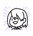 いた、わたし（個別スタンプ：7）