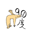 ぼーぶばんと狸川くん！ときどきアザラシ（個別スタンプ：3）