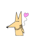 ぼーぶばんと狸川くん！ときどきアザラシ（個別スタンプ：4）