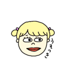 いろんな女の子❤️スタンプ（個別スタンプ：21）