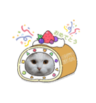 猫好きさん用『ななこ』フレームバージョン（個別スタンプ：5）