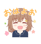 オムライスパーカーの女の子 1（個別スタンプ：8）