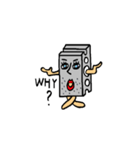 外構エクステリアの頑張るブロックク（個別スタンプ：10）