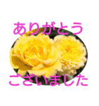 花いっぱいで大人可愛い日常用語②（個別スタンプ：10）