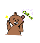 Brown Bear 2（個別スタンプ：21）