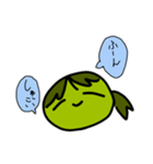 顔面変色系女子（個別スタンプ：2）