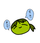 顔面変色系女子（個別スタンプ：8）