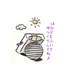 手描きイラストの鼻笛スタンプです♪（個別スタンプ：6）