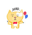 (OC)OrangeCat（個別スタンプ：5）